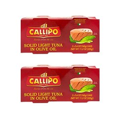 Italian Canned Tuna in Olive Oil Callipo 5.6 Oz Pack of 4