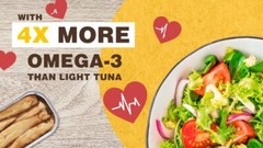 Wild Caught Sardines in Extra Virgin Olive Oil – Healthy Snacks, 22g Protein