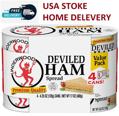 Underwood Deviled Ham Meat Spread, 4.25 Ounce (Pack of 4)
