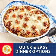 Hereford Beef and Chicken Meatballs with Spaghetti Sauce Pack of 12 Ounce 10