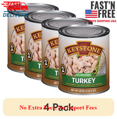 [HOT SALE] (4 Pack) All Natural Turkey, 28 Oz Can, NEW USA FREE SHIPPING!