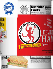 Underwood Deviled Ham Spread, 4.25 Ounce (Pack of 4),