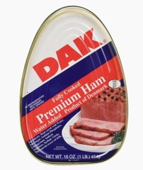 18 PACKS-16oz DAK Premium Ham Fully Cooked water added Ready to eat Picnic Food