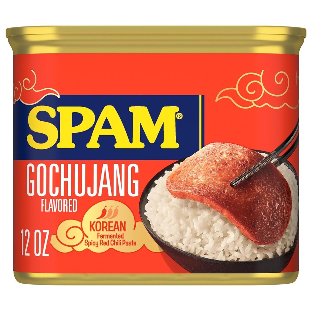 SPAM Gochujang 12 oz (Pack of 8) – Korean Chili Flavor – Shelf Stable Canned Mea