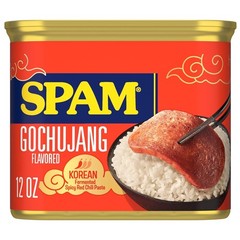 SPAM Gochujang 12 oz (Pack of 8) – Korean Chili Flavor – Shelf Stable Canned Mea