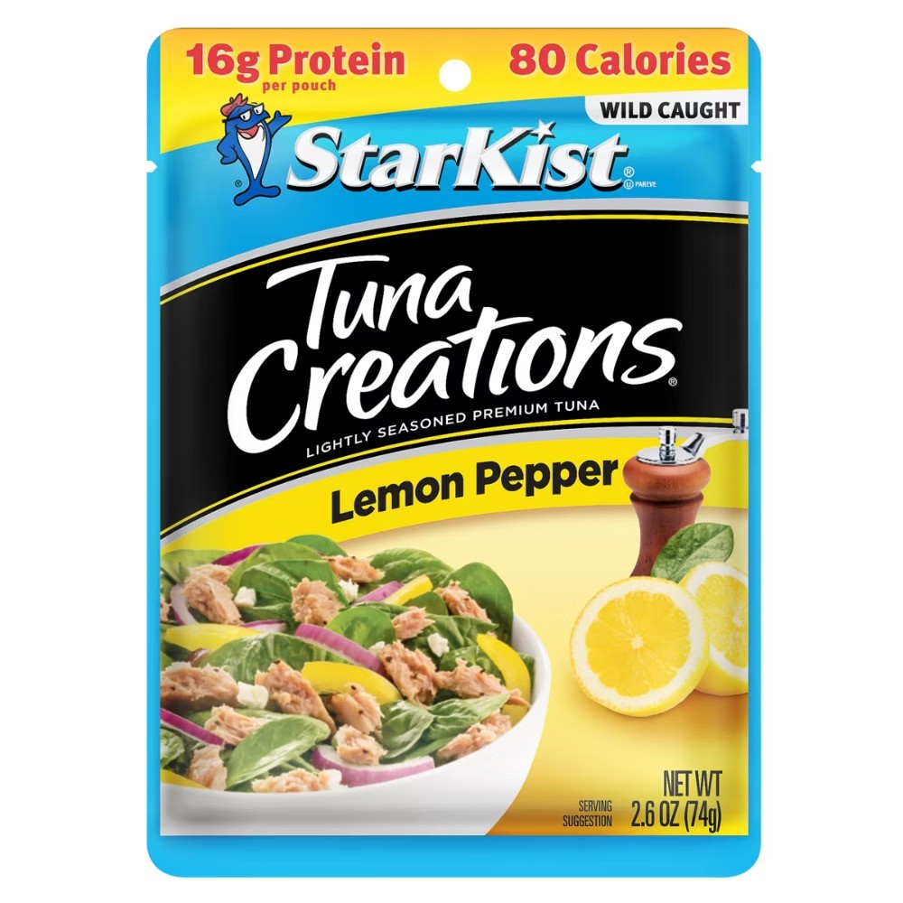 Tuna Creations Lemon Pepper Pouch – 2.6oz