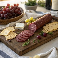 Ready-to-Eat Summer Sausage – Low Carb, Keto-Friendly, Beef Flavor – 8oz