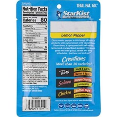 StarKist Tuna Creations, Lemon Pepper, Pack of 4
