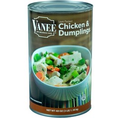 Vanee Chicken & Dumplings, 48 Ounces, 12 Per Case