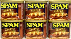 Spam Maple Luncheon Meat 12 oz ( Pack of 6 )