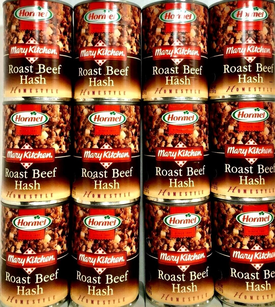 Hormel Mary Kitchen Roast Beef Hash HomeStyle 14oz ( Pack of 12 )~Exp 8/2026