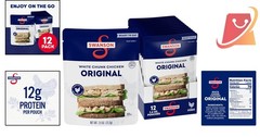 Chicken Canned Fully Cooked White Chunk Ready to Eat 2.6OZ Pouch Pack of 12