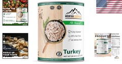 Delicious All Natural Canned Turkey 28 Oz – Perfect for Meals & Emergency Prep