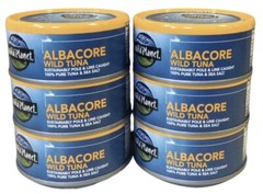 6 Wild Planet ALBACORE WILD TUNA +Sea Salt Sustainably Pole & Line Caught BB2025