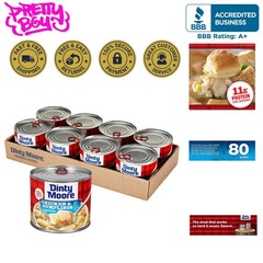 Delicious Chicken & Dumpling Canned Meals – 8 Cans, 20 Oz Each, Protein Packed