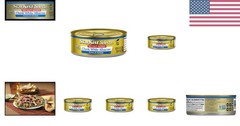 Healthy No Salt Added Chunk White Tuna – 4.5 oz Can, 5-Pack for Balanced Diets