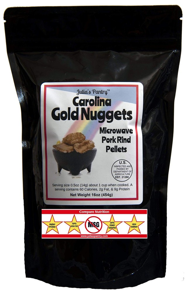 Microwave Pork Puffies Bake-N-Puffs, Original, 16 Ounce