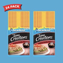 StarKist Tuna Creations Hickory Smoked Wild Caught 2.6 Oz Pack of 24