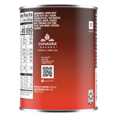 (2 pack) Libby’s Corned Beef Hash, 37g Protein Per Serving, Canned Food, 15 oz.