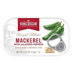 Skinless & Boneless Mackerel Variety Pack, 4.05-Ounce Cans Pack of 6, Skinles…