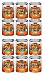 12 Pack- Keystone Meats Natural Pork Fully Cooked 28 oz Food, No Preservatives✅