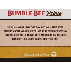 (3 pack) (Pack of 4) Bumble Bee Prime Solid White Albacore Tuna, 5 oz Cans