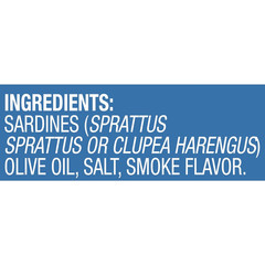 Sardines in Olive Oil, 3.75 Oz. (Pack of 18), Wild Caught Canned Sardines, Packa