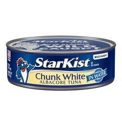 Chunk White Albacore Tuna in Water (Pack of 12), 5 Ounce Cans – Wild Caught, Hig