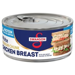 Swanson 9.75 Oz Chunk Canned Chicken Breast – Gluten-Free & Fully Cooked