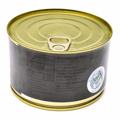 Emergency ration army survival food canned Hungarian beef goulash 400g can
