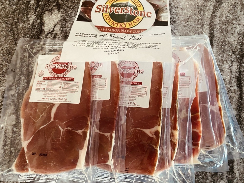 Silverstone Old Fashioned Sugar Cured Sliced Country Ham