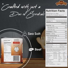 Keystone Meats All Natural Heat and Serve Canned Beef 28 Oz Fully Cooked Cann…
