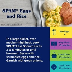 (4 pack) 25% Less Sodium, Canned Meats, 7 g Protein, Shelf-Stable, 12 oz