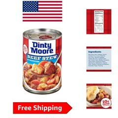 Hearty 15oz Beef Stew Cans – Gluten-Free, Ready to Eat, Perfect for Family Meals