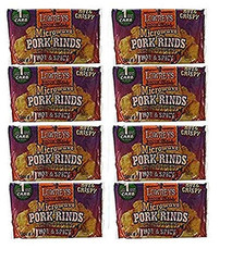 Hot and Spicy Microwave Pork Rinds 1.75 Oz. Packet – Case Of: 18;18
