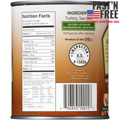 [HOT SALE] (4 Pack) All Natural Turkey, 28 Oz Can, NEW USA FREE SHIPPING!