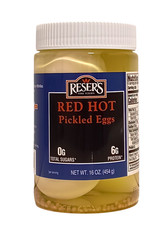 Reser’s Red Hot Pickled Eggs 16 oz. Jar