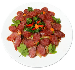 Chinese sausage pork no MSG 3 packs made in USA