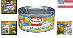 Easy & Nutritious 10 oz Chunk Chicken Breast Cans – Pack of 2 for Quick Meals