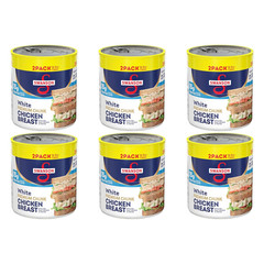 Swanson White Premium Chunk Chicken Breast with Rib Meat in Water, 12.5 Oz. (Pac