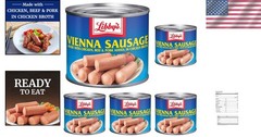 Fully Cooked Classic Vienna Sausage Pack of 5 – Perfect for Snacks and Recipes