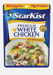 StarKist Premium White Chicken – 2.6 oz Pouch ( Pack of 6 )