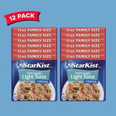 Chunk Light Tuna in Water – 11 oz Pouch (Pack of 12)