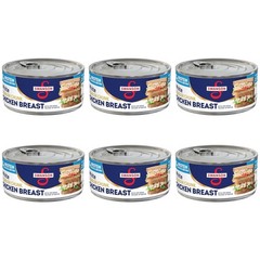 Swanson White Chunk Canned Chicken Breast in Water, 9.75 OZ Can Pack of 6