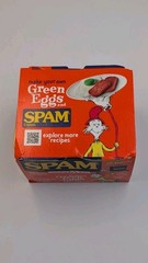 Spam Green Eggs And Ham Classic Dr Seuss Limited Edition 2 pack 12 oz cans