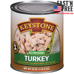 [HOT SALE] (4 Pack) All Natural Turkey, 28 Oz Can, NEW USA FREE SHIPPING!