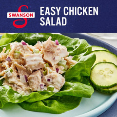 Swanson White Premium Chunk Canned Chicken Breast in Water, Fully Cooked Chicke