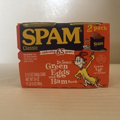 Green Eggs And Ham SPAM GREEN EGGS SPAM LIMITED EDITION (Two 12oz Cans) (6/2028)