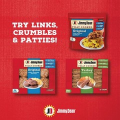 Jimmy Dean, Fully Cooked Turkey Sausage Links, 12 count