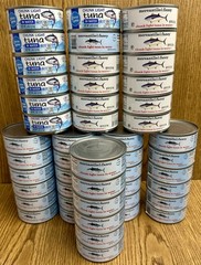 Chunk Light Tuna in Water, 5 Oz Cans (Pack of 24) – Wild Caught BB 11/2027+